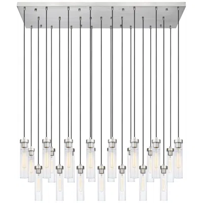 Z-lite Beau By  Brushed Nickel 23 Light Linear Chandelier