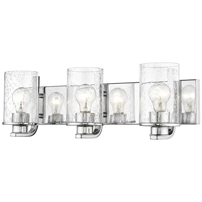 Z-lite Beckett 23" Wide Chrome 3-light Vanity Bath Light