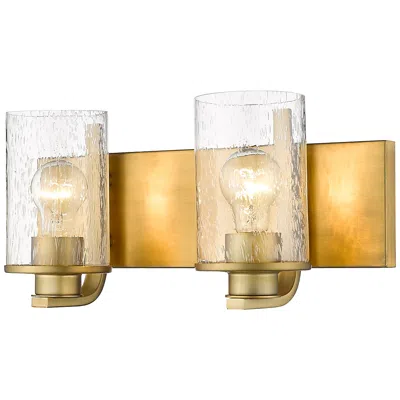 Z-lite Beckett By  Olde Brass 16 Inch 2 Light Vanity