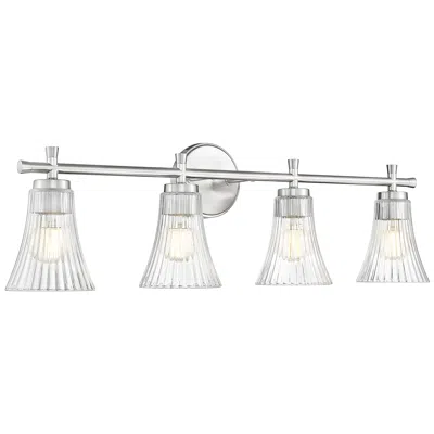 Z-lite Belle By  Brushed Nickel 4 Light Vanity