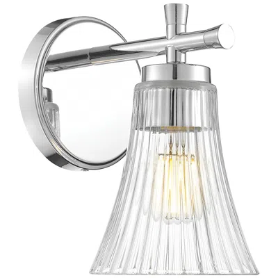 Z-lite Belle By  Chrome 1 Light Wall Sconce