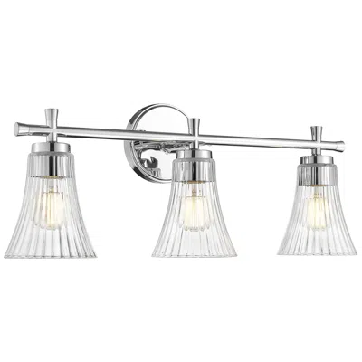 Z-lite Belle By  Chrome 3 Light Vanity