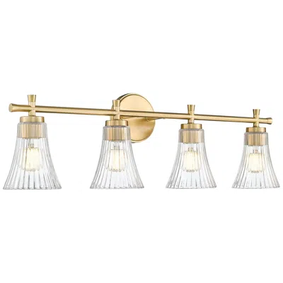 Z-lite Belle By  Modern Gold 4 Light Vanity