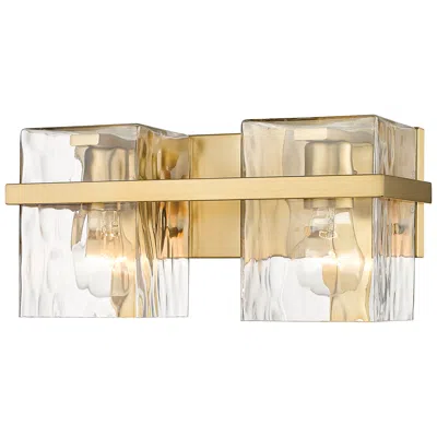 Z-lite Bennington 14 1/4" Wide Gold 2-light Vanity Bath Light