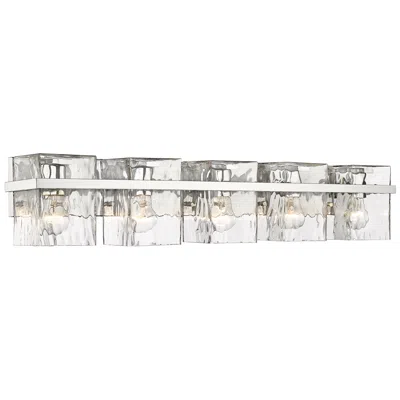 Z-lite Bennington 36.3" Wide Chrome 5-light Vanity Bath Light