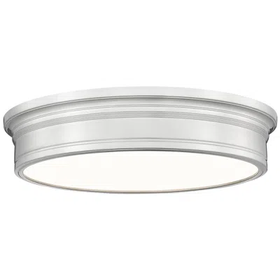 Z-lite Bentley By  20 Inch Brushed Nickel 1 Light Flush Mount