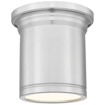 Z-lite Bentley By  8 Inch Brushed Nickel 1 Light Flush Mount