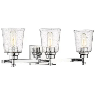 Z-lite Bohin 24" Wide Chrome 3-light Vanity Bath Light