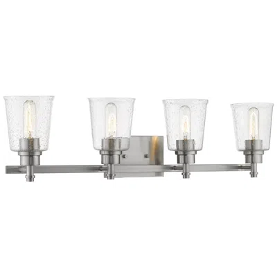 Z-lite Bohin By  Brushed Nickel 32 Inch 4 Light Vanity