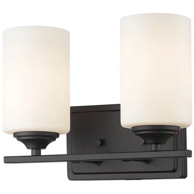 Z-lite Bordeaux By  Bronze 11.375 Inch 2 Light Vanity