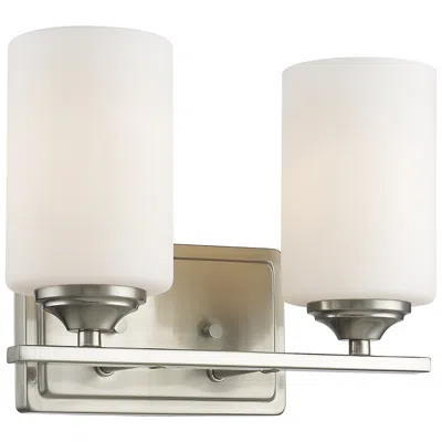 Z-lite Bordeaux By  Brushed Nickel 11.375 Inch 2 Light Vanity