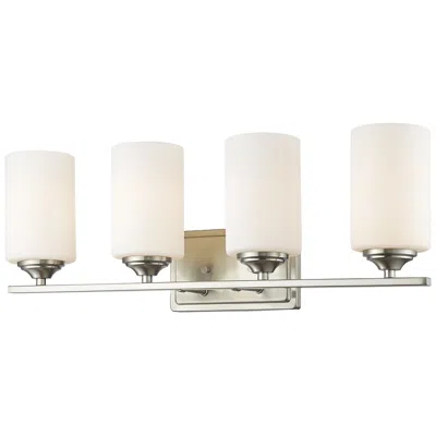 Z-lite Bordeaux By  Brushed Nickel 24 Inch 4 Light Vanity