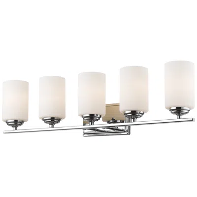 Z-lite Bordeaux By  Chrome 30.75 Inch 5 Light Vanity