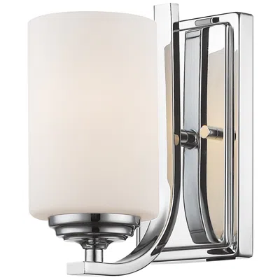Z-lite Bordeaux By  Chrome 4.75 Inch 1 Light Wall Sconce