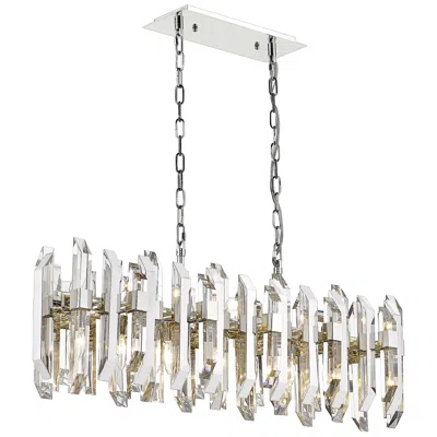 Z-lite Bova By  Polished Nickel 42.5 Inch 11 Light Chandelier
