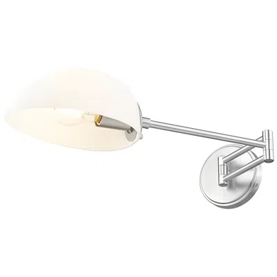 Z-lite Breton By  Brushed Nickel 1 Light Wall Sconce