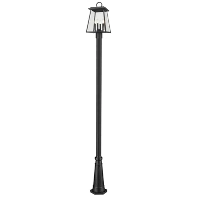 Z-lite Broughton 21 3/4" High 4-light Outdoor Post Mount Light