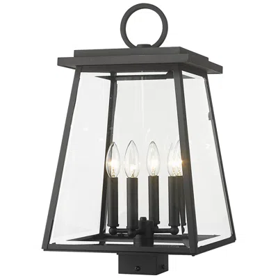 Z-lite Broughton 22" High 4-light Outdoor Post Mount Fixture