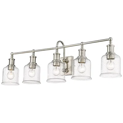 Z-lite Bryant 40 1/2" Wide Brushed Nickel 5-light Bath Light