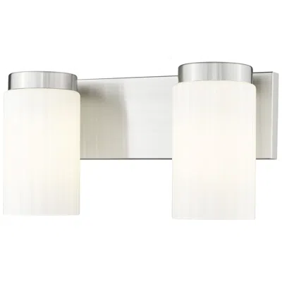 Z-lite Burk By  Brushed Nickel 13.75 Inch 2 Light Vanity