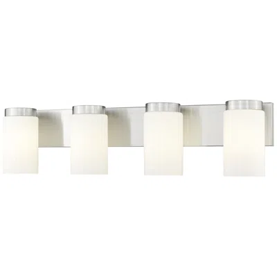 Z-lite Burk By  Brushed Nickel 30 Inch 4 Light Vanity