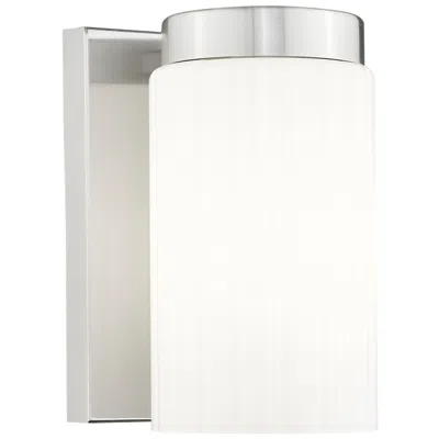 Z-lite Burk By  Brushed Nickel 4.25 Inch 1 Light Wall Sconce