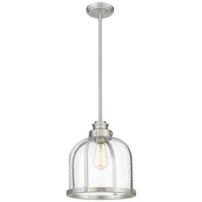 Z-lite Burren By  Brushed Nickel 12.25 Inch 1 Light Pendant