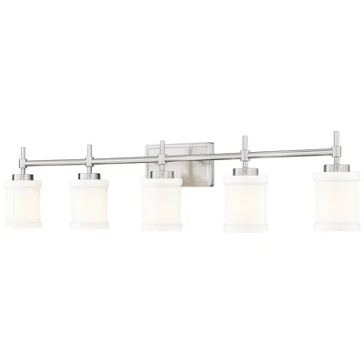 Z-lite Cadoc By  Brushed Nickel 40.5 Inch 5 Light Vanity