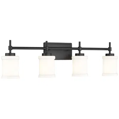 Z-lite Cadoc By  Matte Black 31.5 Inch 4 Light Vanity