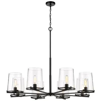 Z-lite Callista By  Matte Black 44 Inch 8 Light Chandelier