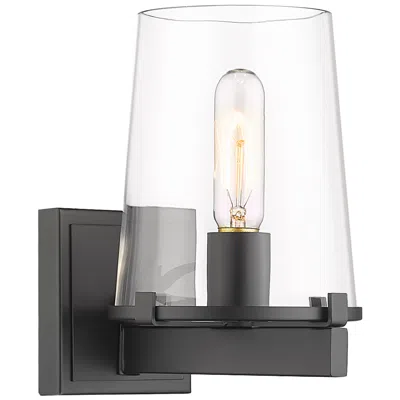 Z-lite Callista By  Matte Black 6.5 Inch 1 Light Vanity