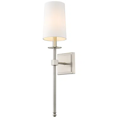 Z-lite Camila 26" High Brushed Nickel Modern Wall Sconce