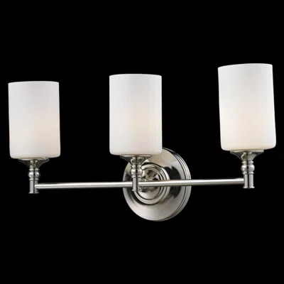 Z-lite Cannondale By  Chrome 22 Inch 3 Light Vanity