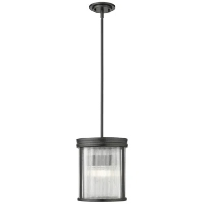 Z-lite Carnaby By  Matte Black 3 Light Pendant