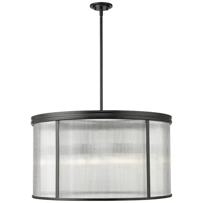 Z-lite Carnaby By  Matte Black 9 Light Chandelier