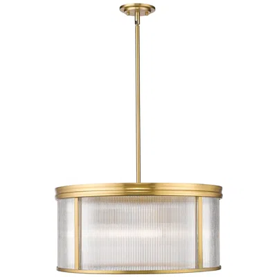 Z-lite Carnaby By  Modern Gold 6 Light Chandelier
