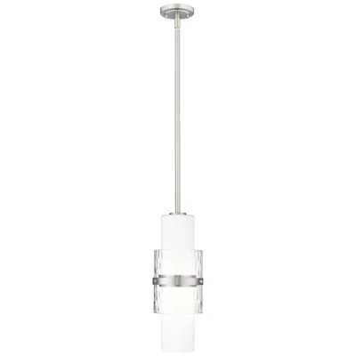 Z-lite Cayden By  Brushed Nickel 1 Light Pendant