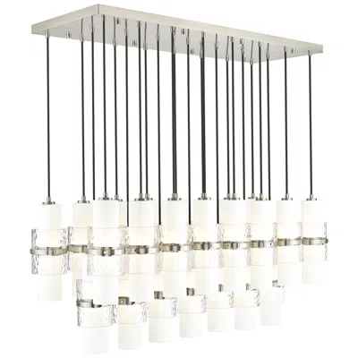 Z-lite Cayden By  Brushed Nickel 23 Light Linear Chandelier