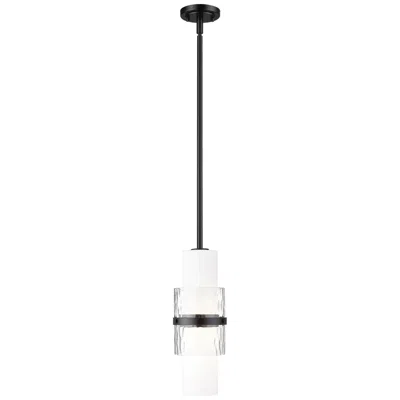 Z-lite Cayden By  Matte Black 1 Light Pendant