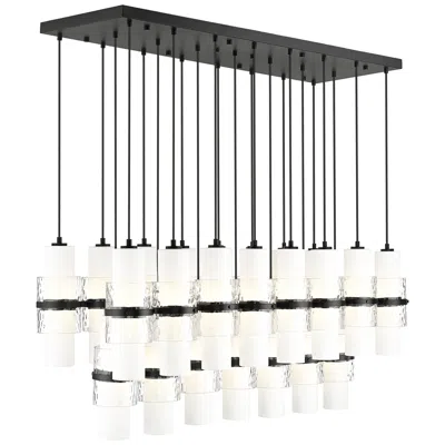 Z-lite Cayden By  Matte Black 23 Light Linear Chandelier