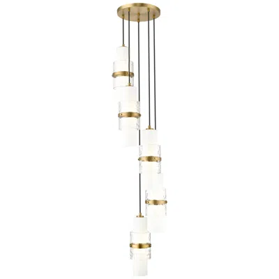 Z-lite Cayden By  Modern Gold 5 Light Chandelier
