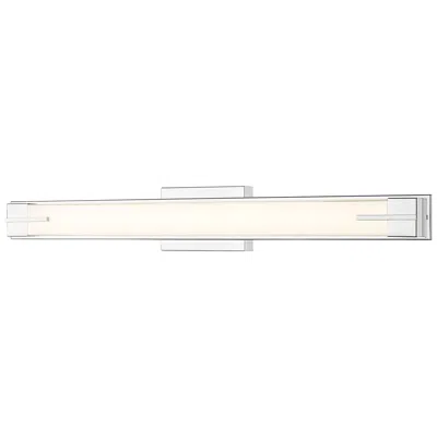 Z-lite Chase 33" Wide Chrome Led Vanity Bath Light
