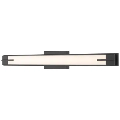 Z-lite Chase 33" Wide Matte Black Ada Led Bath Light