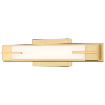 Z-lite Chase By  Modern Gold Led 18 Inch 1 Light Vanity