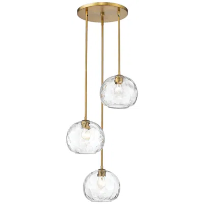 Z-lite Chloe By  Olde Brass 20 Inch 3 Light Pendant