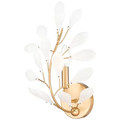Z-lite Claudine By  Modern Gold 1 Light Wall Sconce