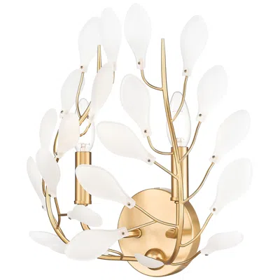 Z-lite Claudine By  Modern Gold 2 Light Wall Sconce
