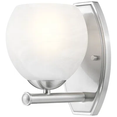 Z-lite Colette By  Brushed Nickel 1 Light Wall Sconce