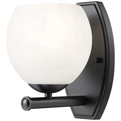Z-lite Colette By  Matte Black 1 Light Wall Sconce