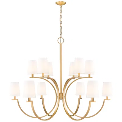 Z-lite Cordelia By  Modern Gold 12 Light Chandelier
